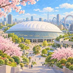 Tokyo Dome stamp