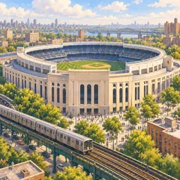 Yankee Stadium stamp