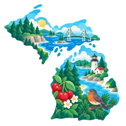 Michigan stamp