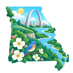 Missouri stamp