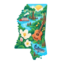 Mississippi stamp