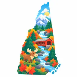 New Hampshire stamp