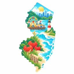 New Jersey stamp