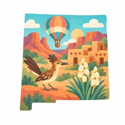 New Mexico stamp