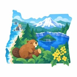 Oregon stamp