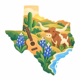 Texas stamp