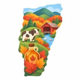 Vermont stamp